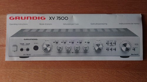 Operating instruction grundig - operating,
