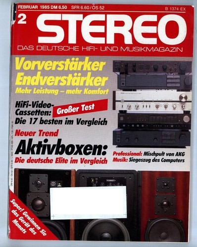 Stereo 1985 denon - stereo, 1985-2