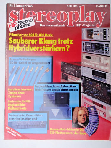 Stereoplay canton ec - stereoplay, 1/85,canton